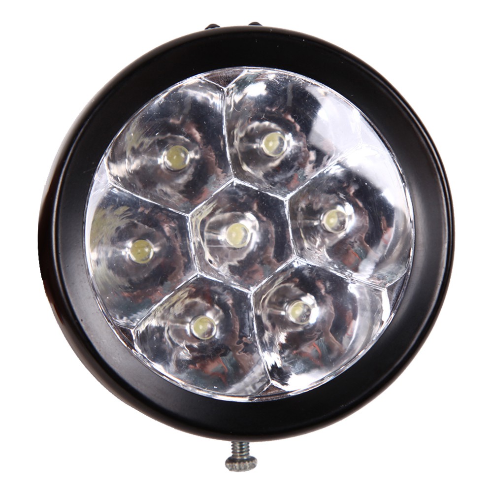 Retro Bicycle Bike Accessory Front Light Bracket Vintage 7LED Headlight GFY