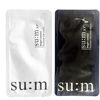 Mặt nạ thải độc bọt Sum 37