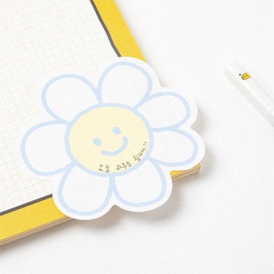 Giấy Ghi Chú ARTBOX Hàn Quốc Hình Hoa Daisy Xinh Xắn
