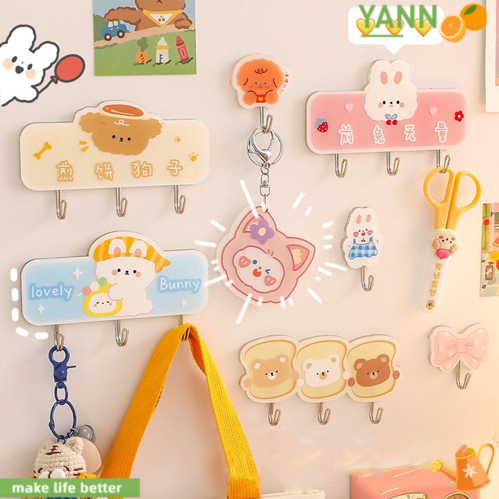 1 Móc Treo Khăn Tắm Họa Tiết Hoạt Hình Dễ Thương Trang Trí Nhà Cửa