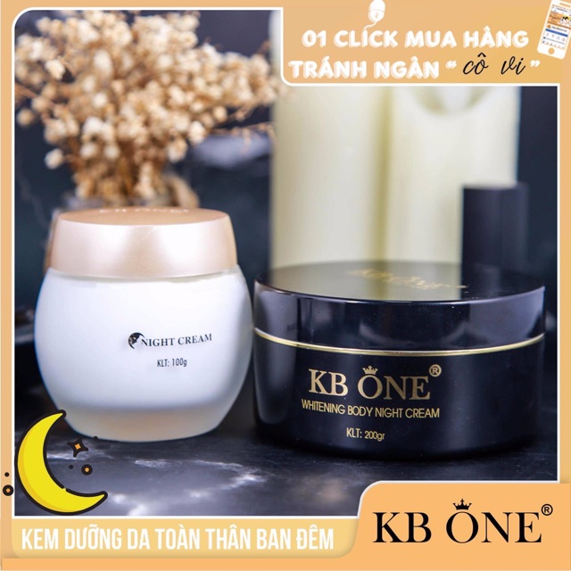 Kem dưỡng trắng da cao cấp body đêm KBONE