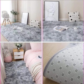 Thảm lông loang trải sàn m6x2m