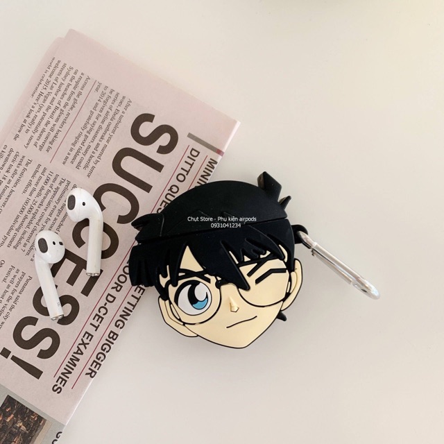 Ốp Conan dành cho Airpods ( i12, i12 có thể dùng )