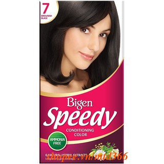 Thuốc Nhuộm Tóc Số 7 Nâu Đen Bigen Conditioning Color Chính Hãng.