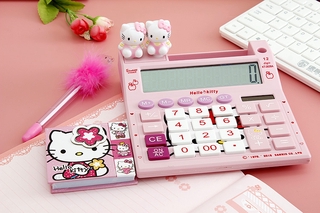 Máy Tính 3d 12 Phím Hello Kitty