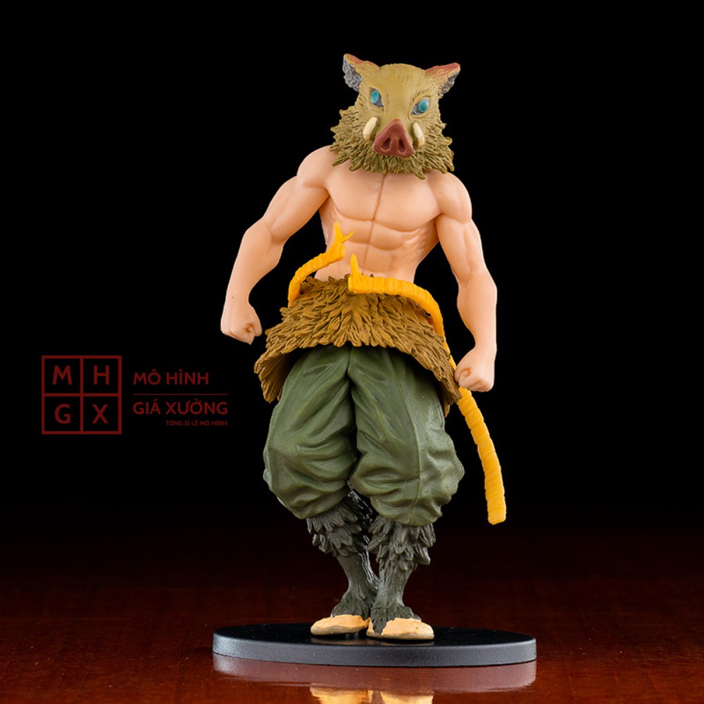 Mô hình Kimetsu No Yaiba figure Demon Slayer Hashibira Inosuke cao 16 cm - figure thanh gươm diệt quỷ