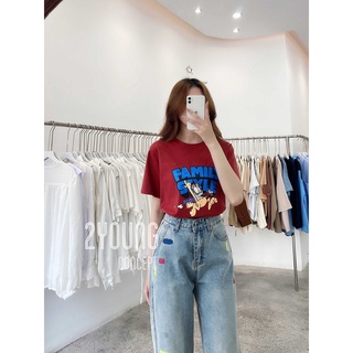Áo thun kiểu nữ [2YOUNG] A886 (ảnh thật)