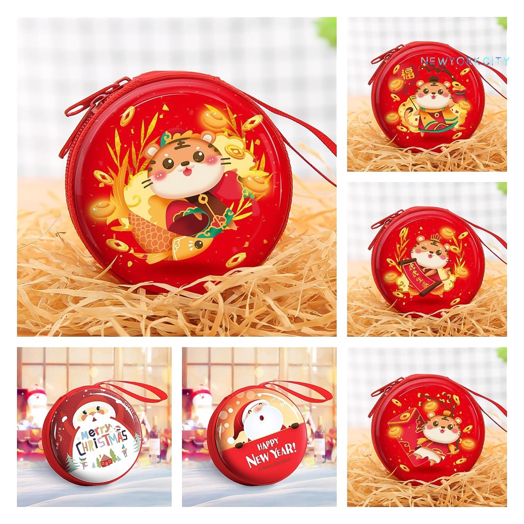 Hộp Thiếc Mini Đựng Quà Giáng Sinh Dễ Thương