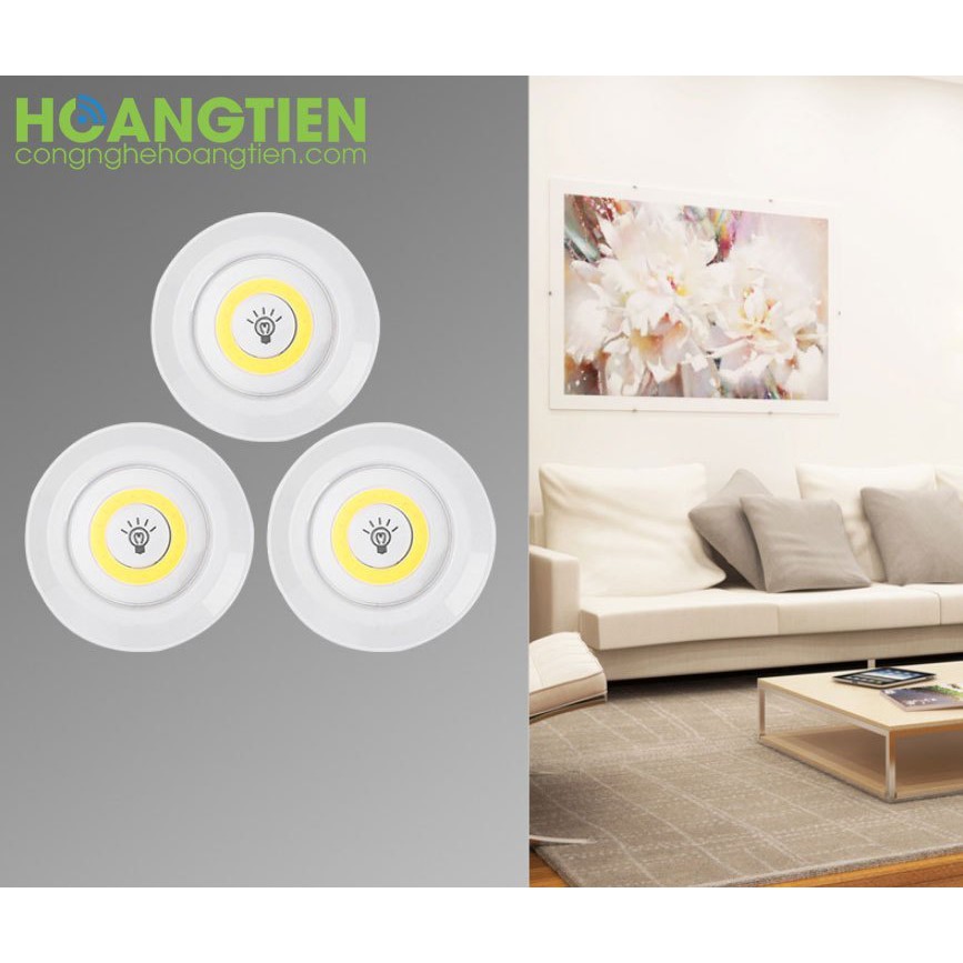 BỘ 3 ĐÈN LED GẮN TƯỜNG CÓ ĐIỀU KHIỂN TỪ XA