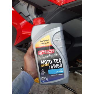 Nhớt ardeca moto - tec 5w40 bỉ