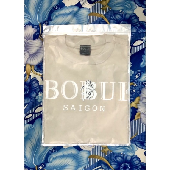 Áo Tay Ngắn BOBUI ANGEL B BOBUI LOGO TEE/ BONE WHITE