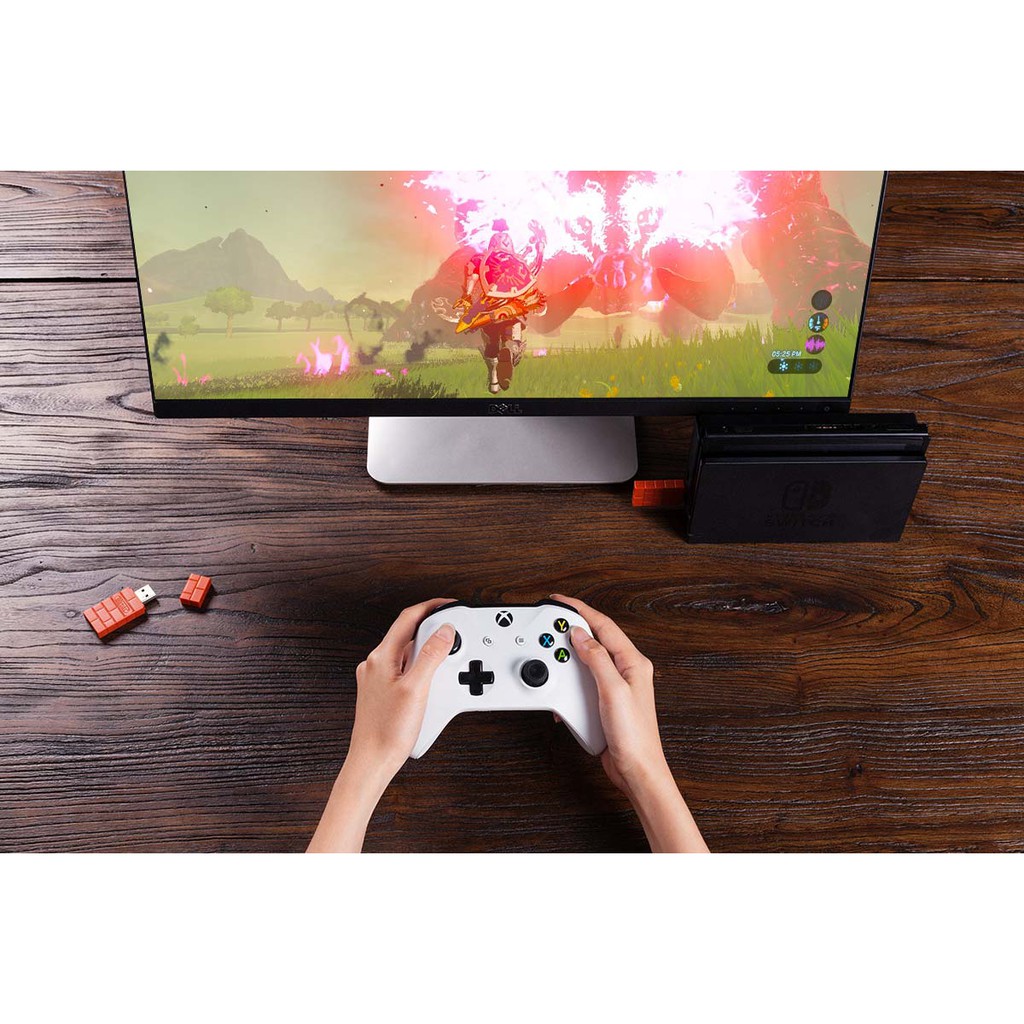 8BitDo Wireless USB Adapter dành cho máy Nintendo Switch/PC Hàng Chính Hãng 8BitDo | TOP BÁN CHẠY ✔