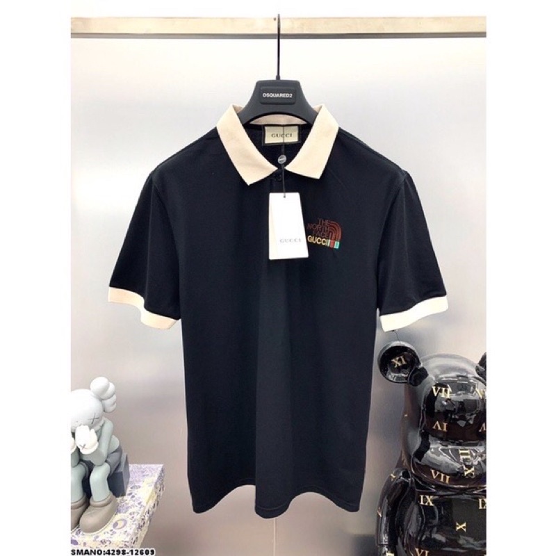 Áo Polo Cao Cấp Thêu Viền Tay Sang Trọng Dễ Phối Đồ