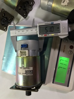 Động cơ Servo Nisca NF5475 encoder 200ppr. Kèm dây nguồn và dây encoder