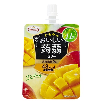 Thạch konnyaku Tarami vị trái cây 150g