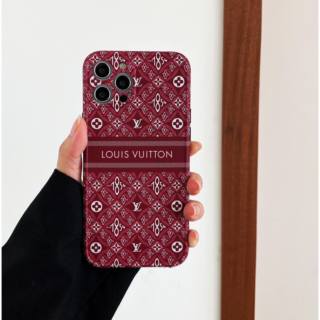 Ốp Điện Thoại Mềm Họa Tiết lv Cho iPhone7plus / 8plus iPhonex / xs Xsmax 11 11Pro 11Promax 12 12Mini 12Pro 12Promax