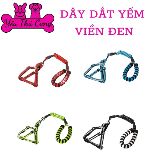 Dây dắt chó dài 150cm xích chó đi dạo công viên chạy bộ có đệm xốp bảo vệ da tay - YÊU THÚ CƯNG