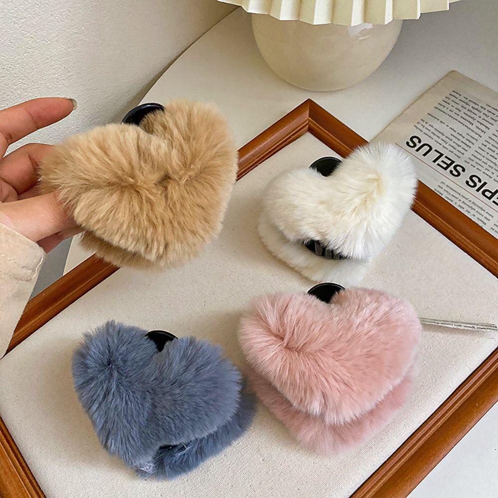 Kẹp Tóc Đuôi Ngựa Hình Trái Tim Dễ Thương Cho Nữ