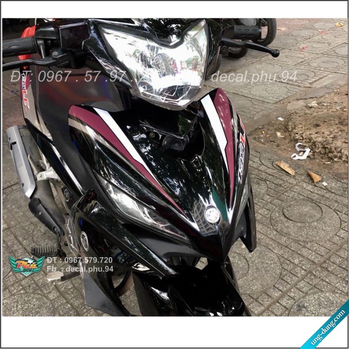 Tem Rời 135 Lc Xám đen tím (B)