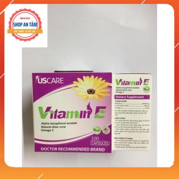 Viên Uống Vitamin E hoa cúc đẹp da, chống lão hoá, làm mịn và sáng da | BigBuy360 - bigbuy360.vn
