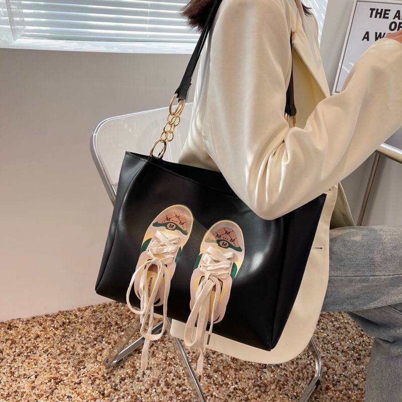 Túi xách công sở phối giây giầy mẫu mới