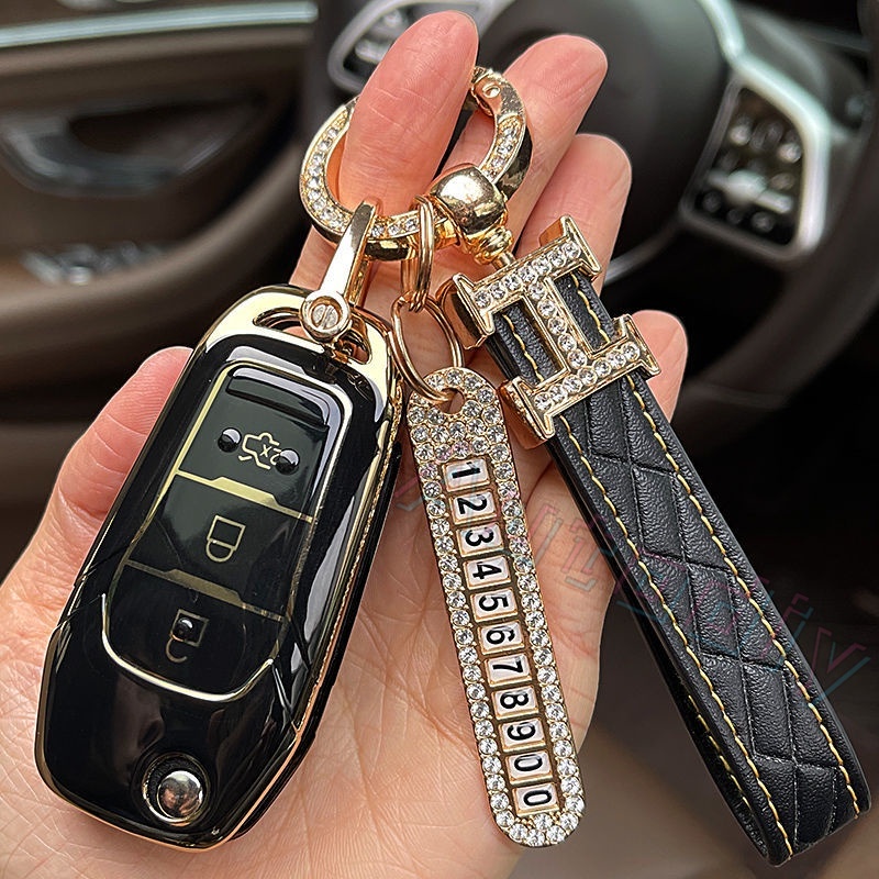 Vỏ Bọc Chìa Khóa Điều Khiển Từ Xa Cho Xe Hơi ford ecosport focus escape lynx Fiesta Escort Mondeo everest explorer edge Kuga Mustang