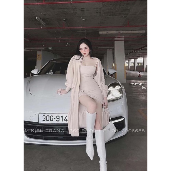 Đầm body ren ống họa tiết hoa sang trọng VIENS STORE