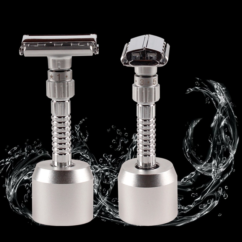 Giá Đỡ Dao Cạo Râu Cầm Tay An Toàn Kiểu Cổ Điển