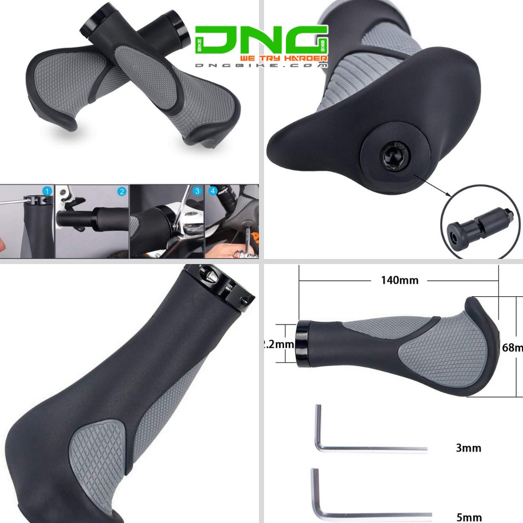 Tay nắm su xe đạp chống mỏi DEEMOUNT BGP110