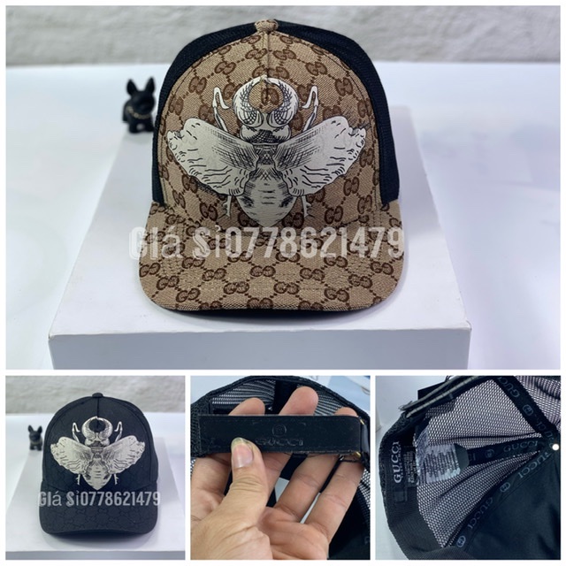 Nón lưỡi trai  mũ kết G(C)phối lưới in ong chúa trend (hình thật)
