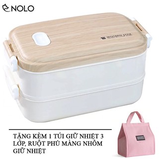 HỘP ĐỰNG CƠM BENTO 2 TẦNG DIEP03
