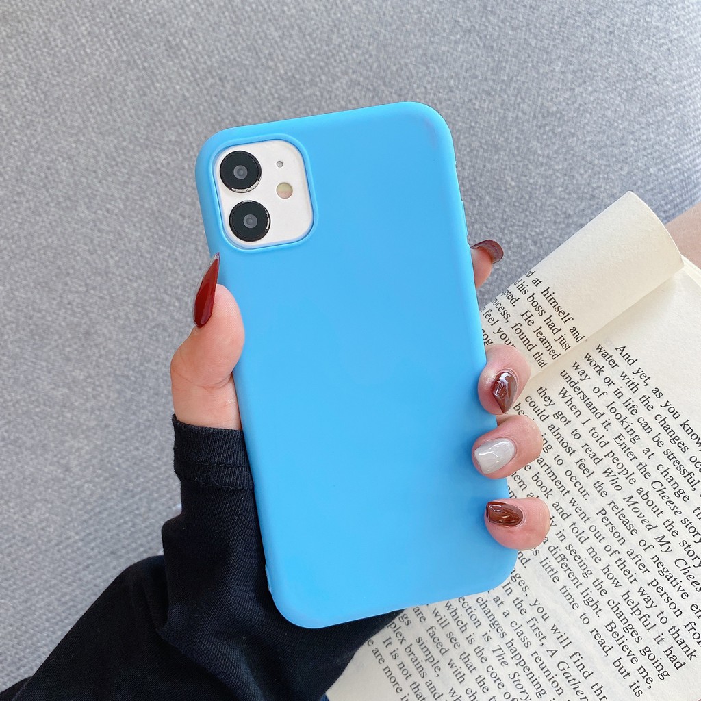 DEAL 9KỐp lưng TPU dẻo màu trơn iP 6/6plus/7/7plus/8/8plus/X/XS/Xs Max - MINH AN SAIGON