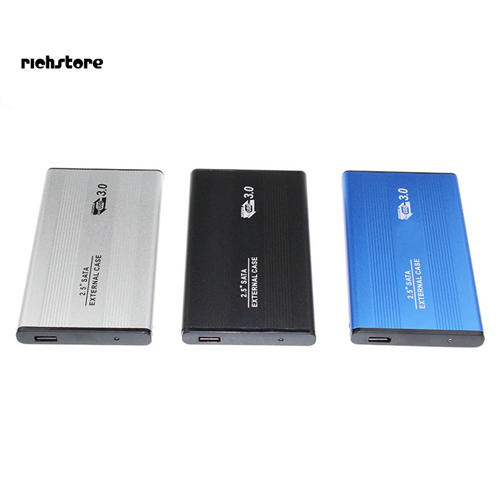 Hộp Đựng Ổ Cứng Ngoài USB 3.0 / 2.0 HDD SSD 2.5inch SATA Bằng Kim Loại | BigBuy360 - bigbuy360.vn