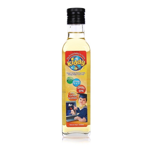 Dầu dinh dưỡng cá hồi Kiddy