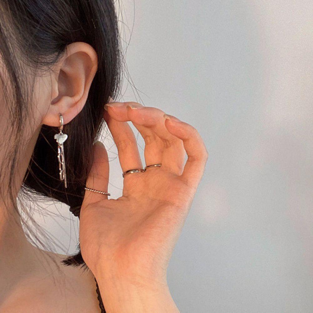 Bông Tai Hình Quả Cherry Bằng Hợp Kim Phong Cách Vintage Thanh Lịch Dành Cho Nữ