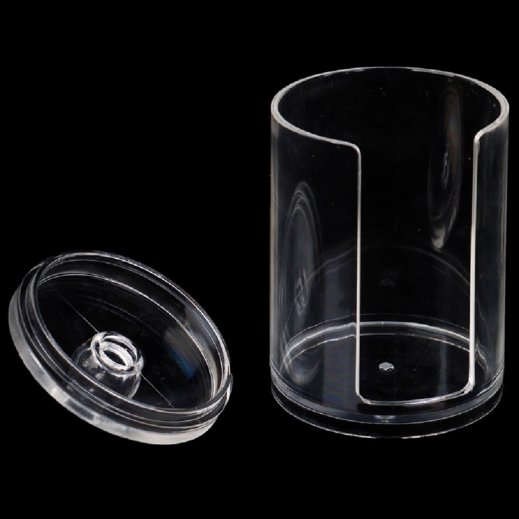 1 Hộp Đựng Bông Tẩy Trang VASTJI Bằng Acrylic Trong Suốt Ốp