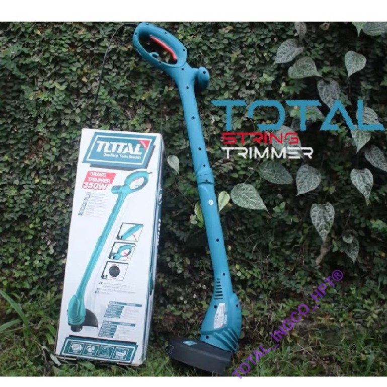 Máy Cắt Cỏ Xài Điện Total TG103251 350w Phạm vi cắt rộng 25cm