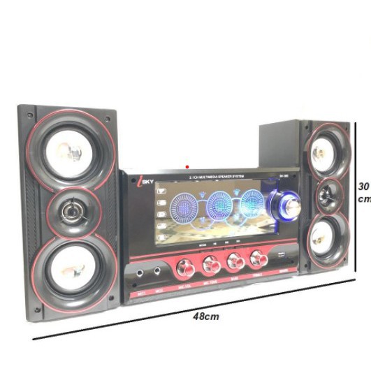 Dàn âm thanh tại nhà - loa vi tính hát karaoke có kết nối Bluetooth USB SKYNEW - SKN395 - Phân phối bởi Vietstore