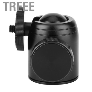 Treee K26 360° Rotatable Mini Tripod Monopod Panoramic Ball Head 1/4 Inch for Camera