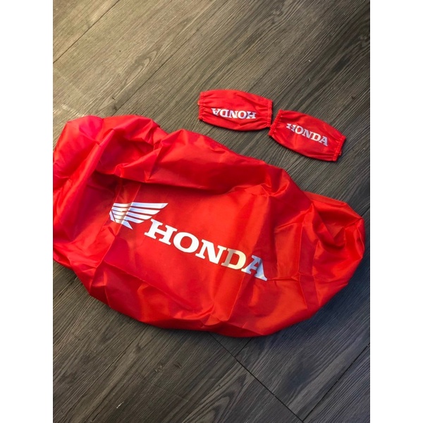 Bộ áo chùm yên xe Logo Yamaha / Honda