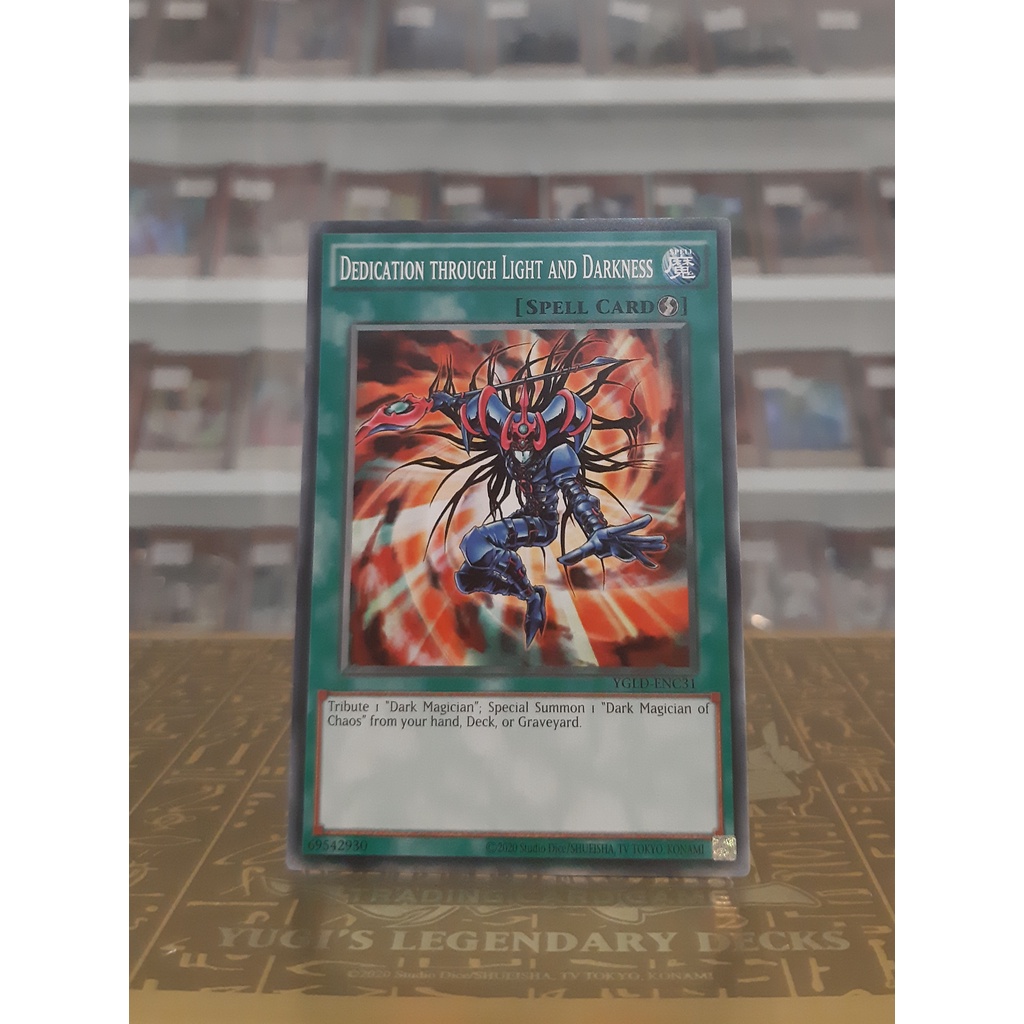 Thẻ Bài YugiOh! Mã YGLD-ENC31 - Dedication through Light and Darkness - Common - Unlimited