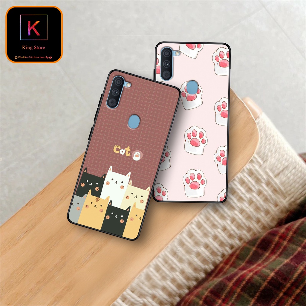 Ốp lưng Samsung A11 - Samsung M11 - Ốp in hình LoveCat - Chất liệu TPU siêu bền