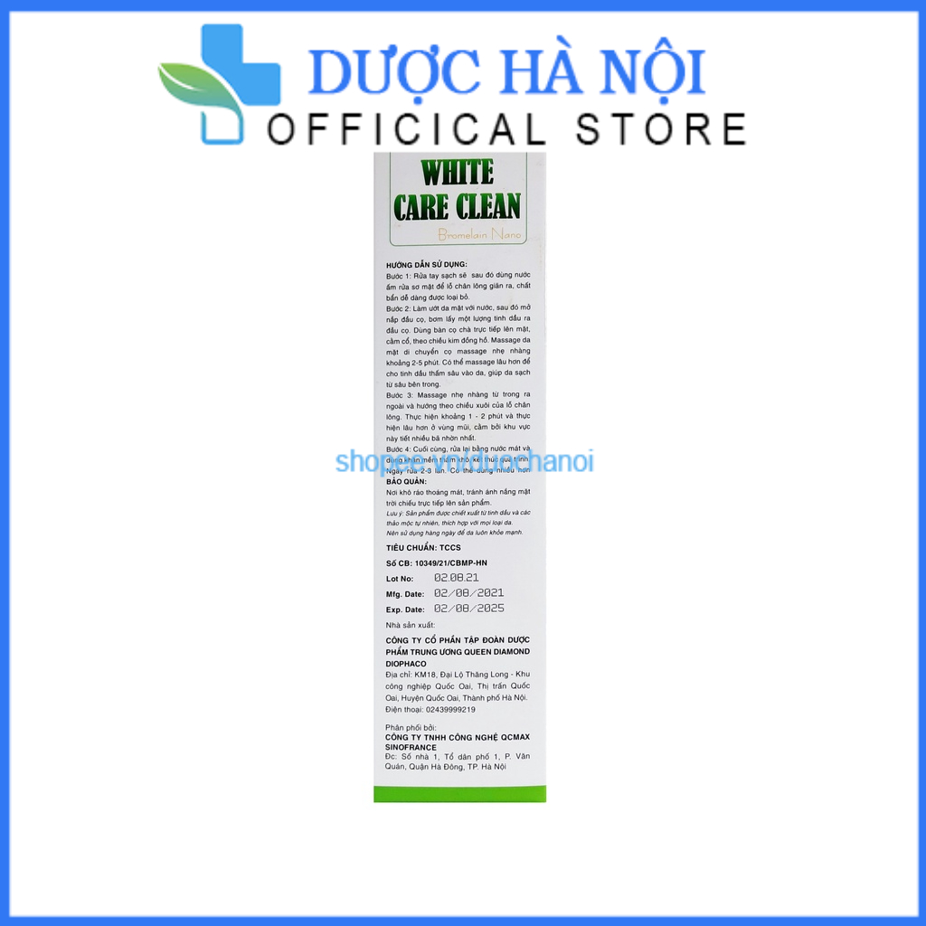 Sửa rửa mặt Xuyên Tâm Liên cần tây giúp làm sạch da , sáng da , tẩy tế bào chết trên da – Hộp 150ml