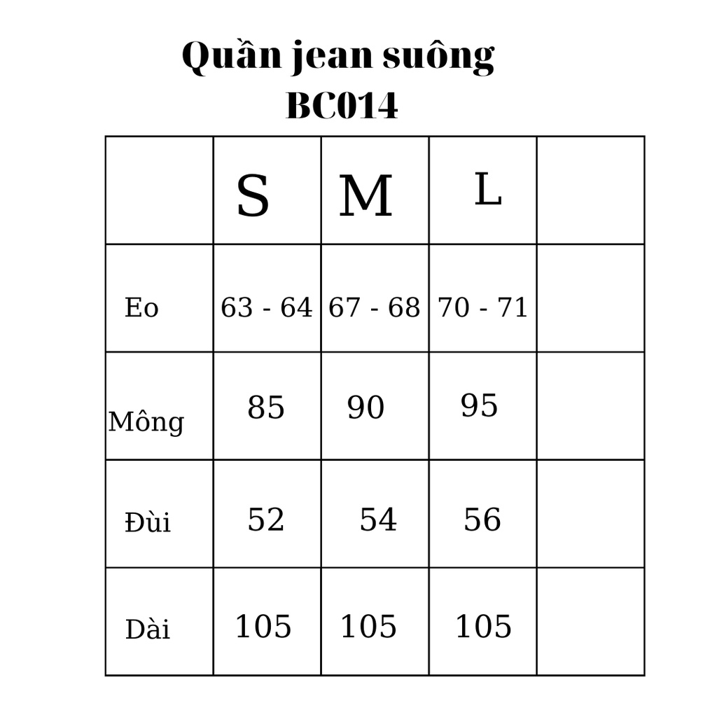 Quần Jean Nữ Ống Rộng lưng siêu cao điều chỉnh eo dài hách chân