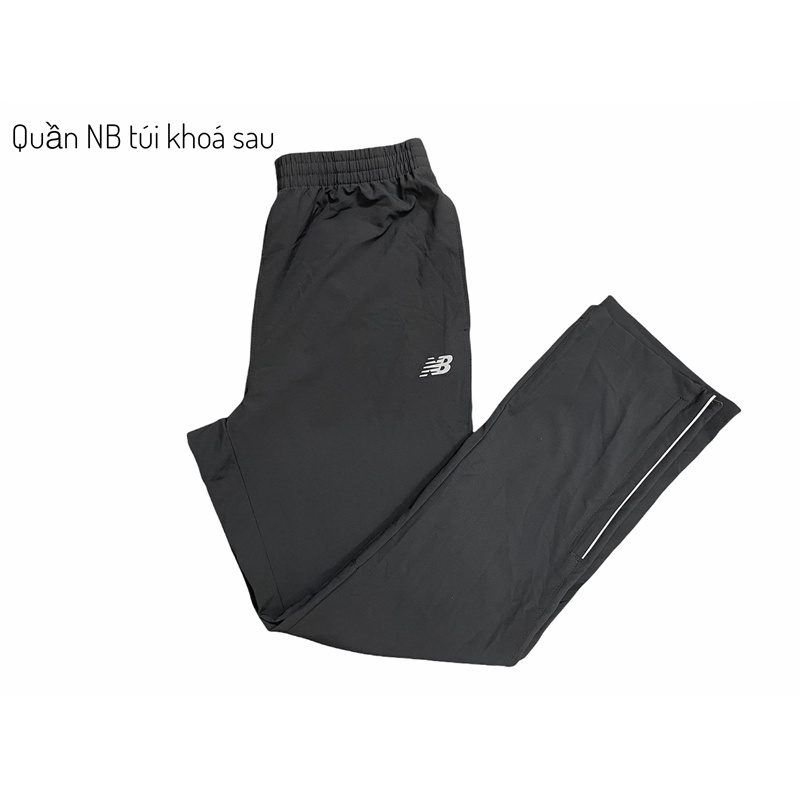 Quần gió NB túi khóa sau