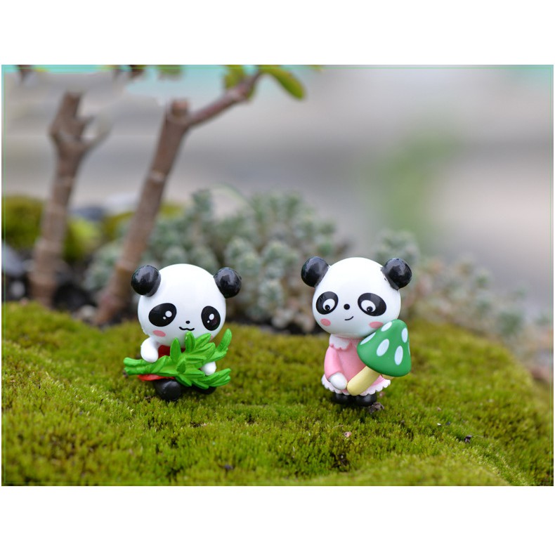 Gấu trúc panda - đồ lưu niệm, quà tặng, trang trí tiểu cảnh terrarium