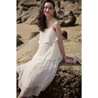 OLV - Đầm White Layering Maxi