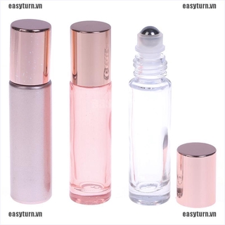 Chai chiết nước hoa rỗng đầu bi lăn 10ml nhỏ gọn dành cho đi du lịch