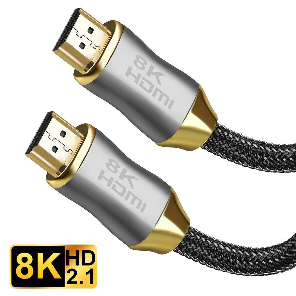 Dây CáP HDMI 48Gbps 1m / 1.5m / 3m / 5m Chuyên DụNg Cho MáY ChiếU PS5 PS4