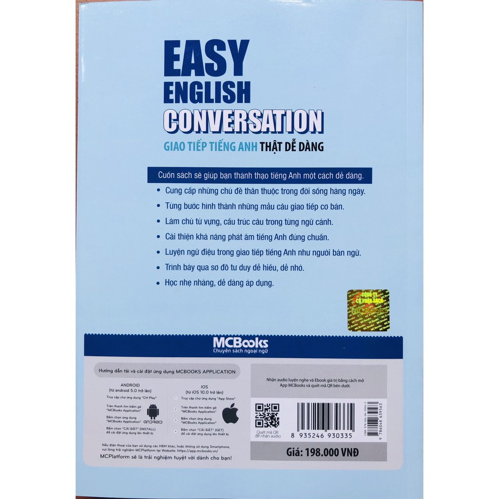 Sách - Easy English Conversation – Giao tiếp tiếng Anh thật dễ dàng